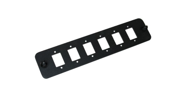 Fibre optic 6 SC Simplex /LC Duplex Fibre adapter faceplate for high density panel-img-1
